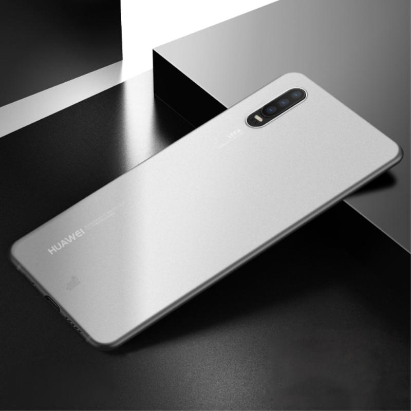 Huawei P30    -level Gummi Cover Etui   Hvid