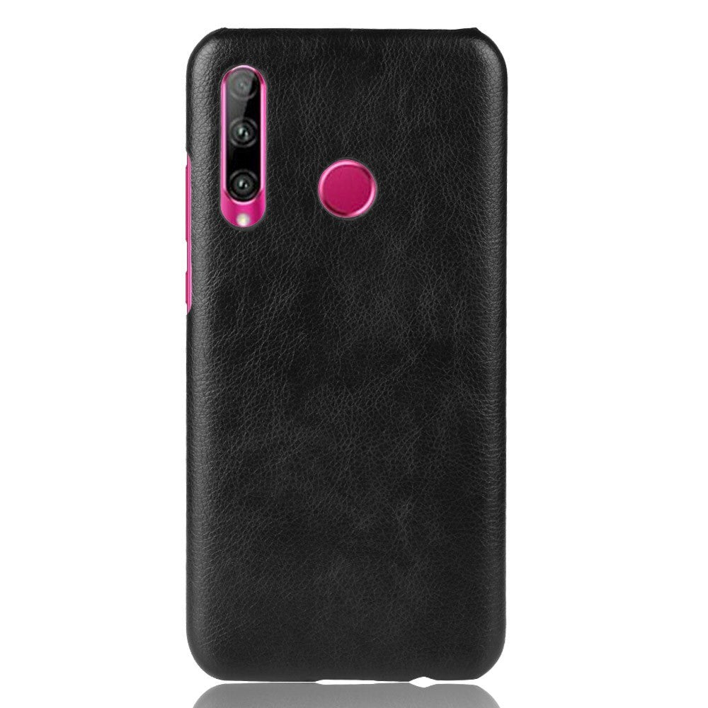 Honor 20 Lite Litchi Tekstur Plastik Cover Sort