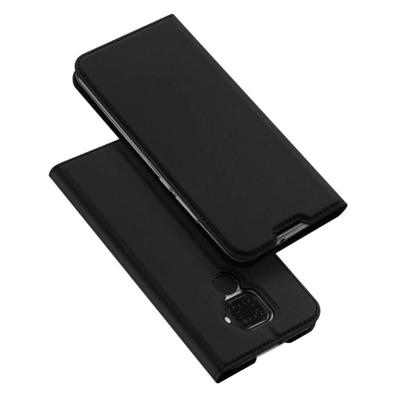 Huawei Mate 30 Lite Dux Ducis Skin Lite Cover   Læder Design Sort