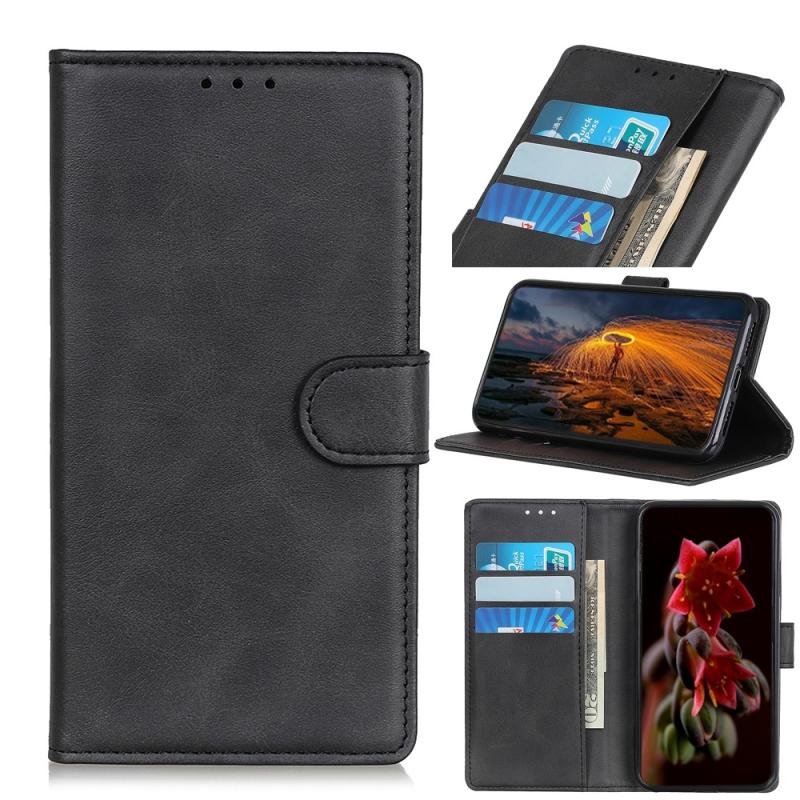 Huawei Mate 30 Pro Læder Pung   Cover Sort