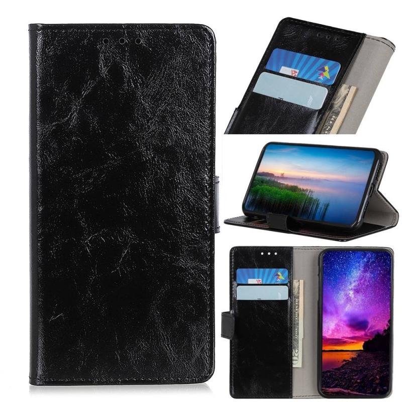 Huawei Mate 30 Læder Cover   Taske Sort
