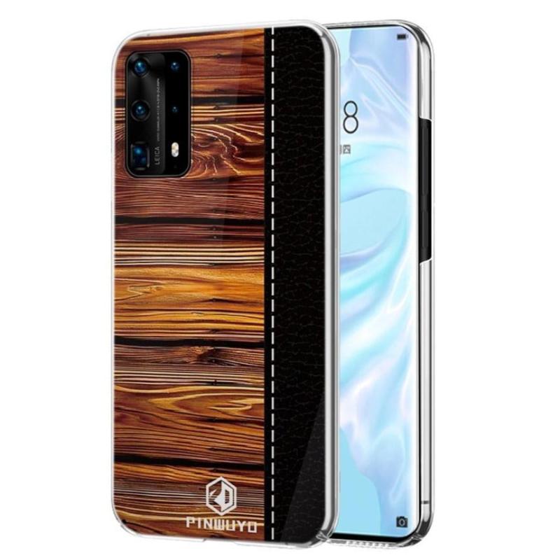 Huawei P40 Pro Pinwuyo Wood Grain Style Cover Sort