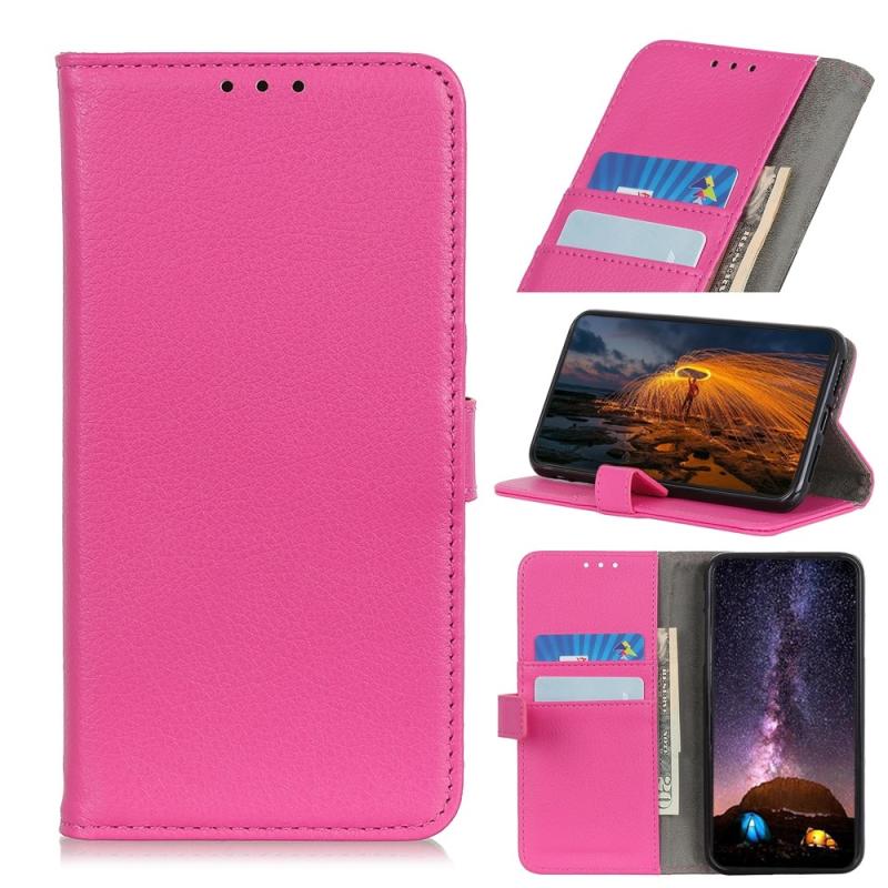 Huawei P40 Lite   Læder Cover   Pung Pink