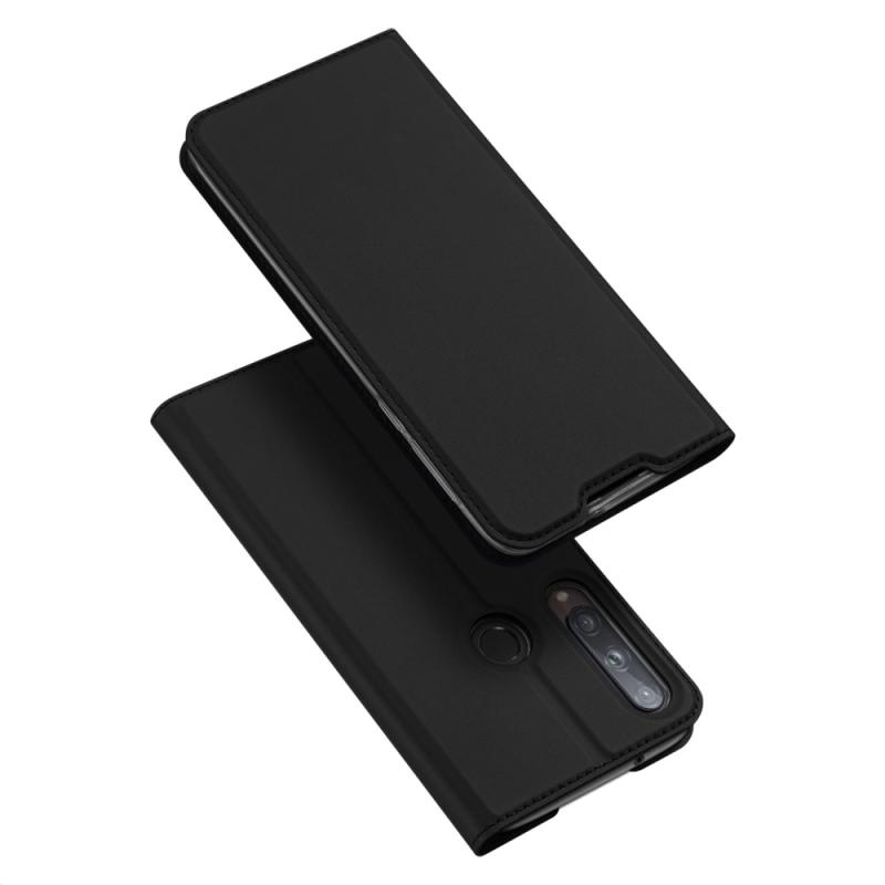 Huawei P40 Lite   Dux Ducis Skin Pro Læder Cover Sort