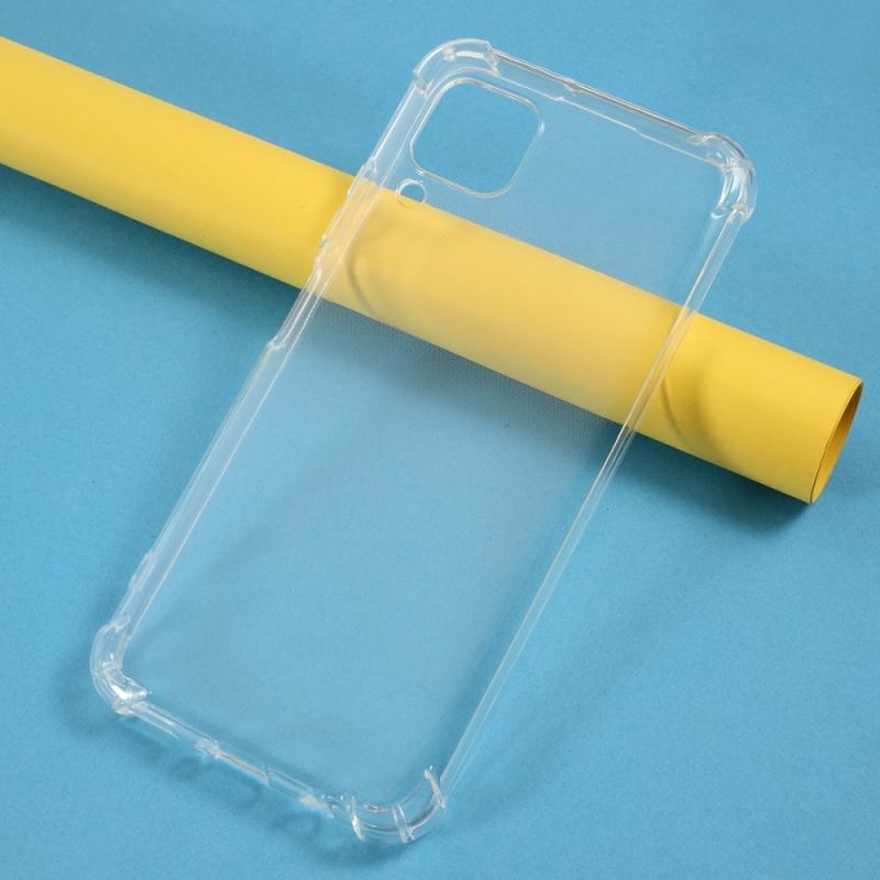 Huawei P40 Lite Ultra Klar Gummi Cover Transparent