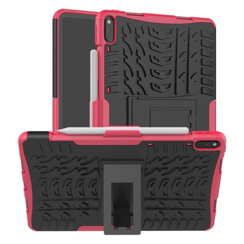 Huawei Matepad Pro 10   Cool Tyre Hybrid Cover Med Kickstand Rosa
