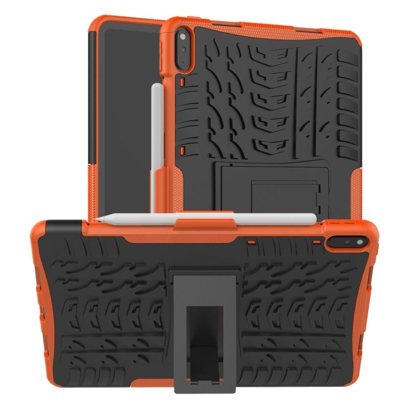 Huawei Matepad Pro 10   Cool Tyre Hybrid Cover Med Kickstand Orange