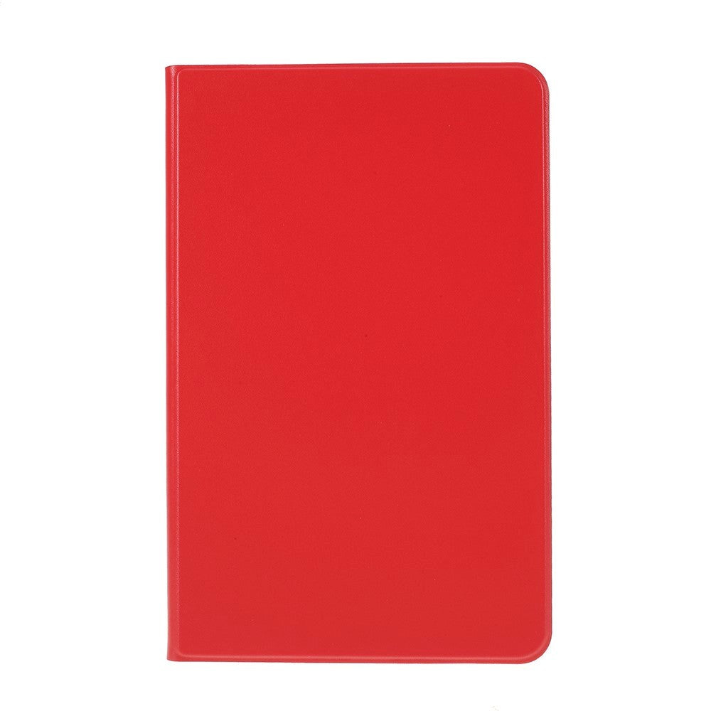 Huawei Matepad 10   Læder Flip Cover    Stand Rød