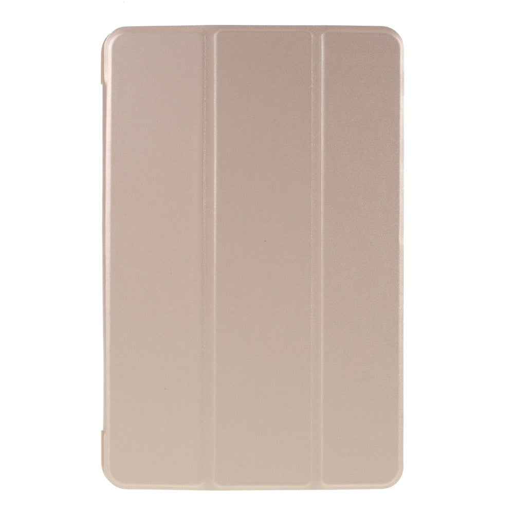 Huawei Matepad 10   Tri-fold Læder Cover Guld