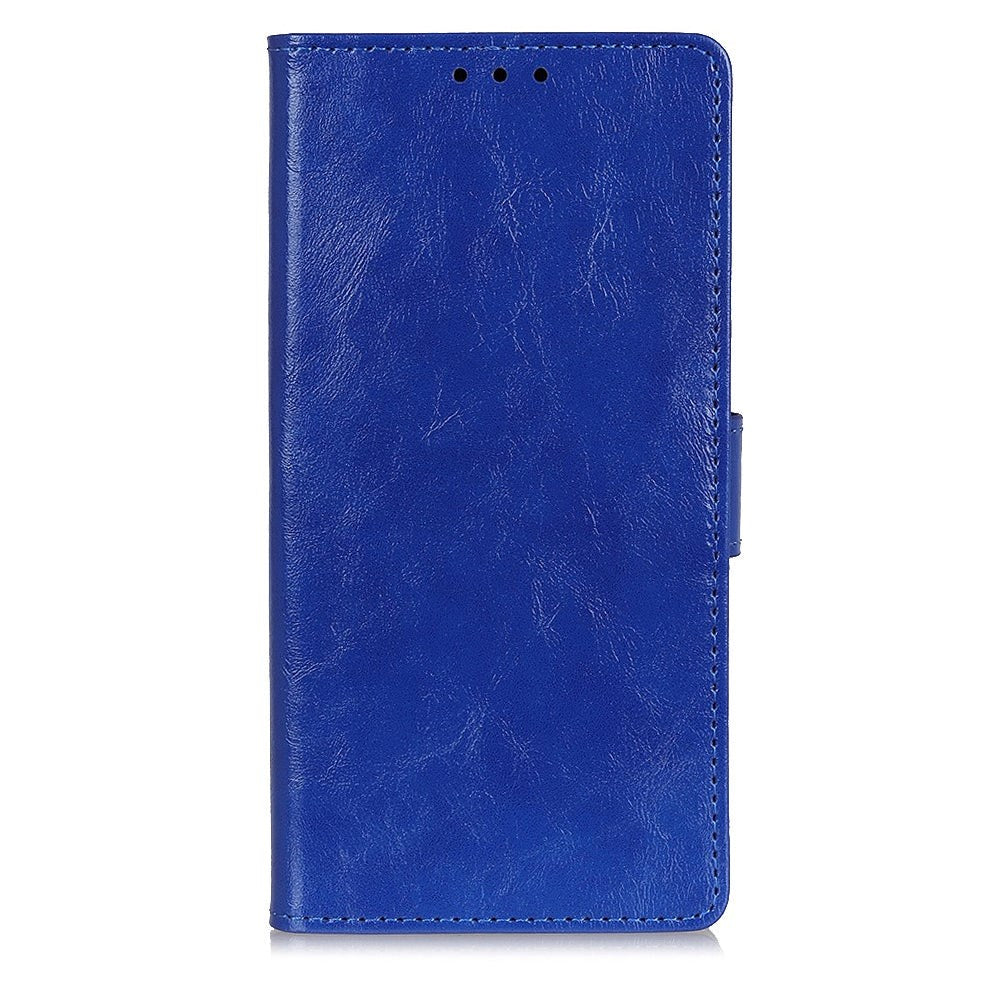 Huawei Honor 9x Lite Neutralt Læder Cover    Pung Blå