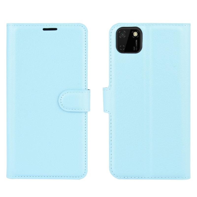 Huawei Y5p Honor 9s Læder Cover   Pung Blå