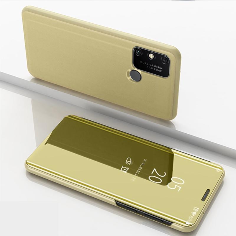Huawei Y6p -view Window Mirror Cover Guld