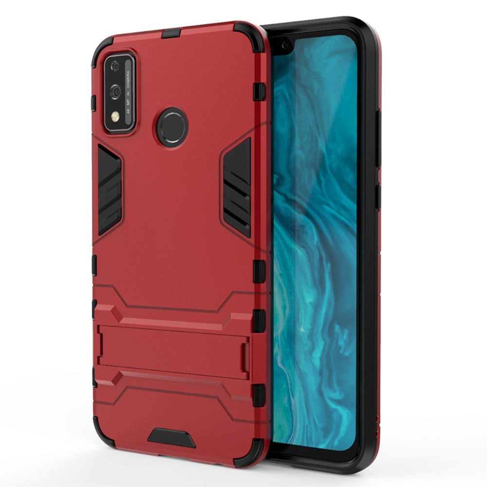Huawei Honor 9x Håndværker Case    Kickstand Rød