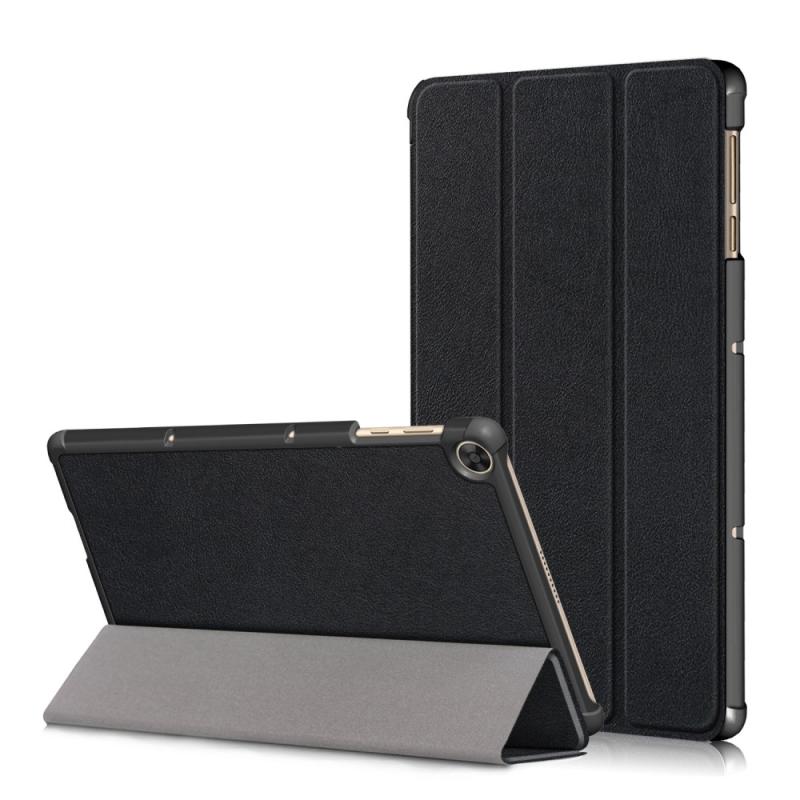 Huawei Matepad T10s Tri-fold Læder Cover Sort