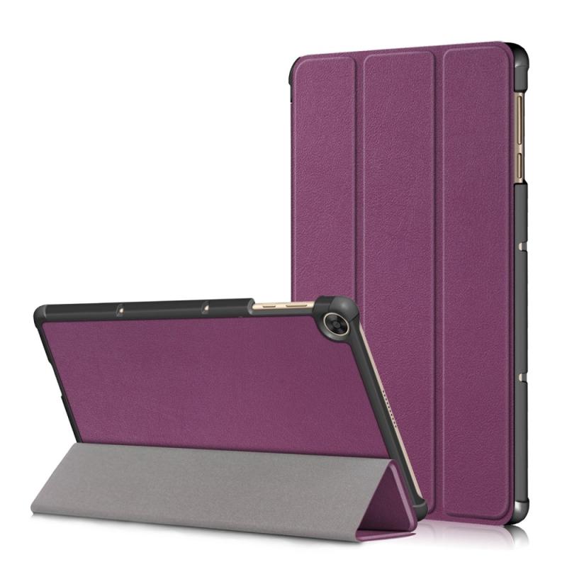 Huawei Matepad T10s Tri-fold Læder Cover Lilla