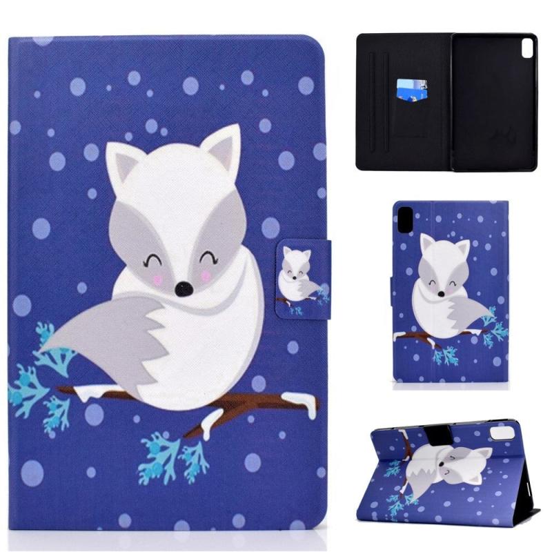 Huawei Matepad 10   Quot  Cover    Ståfunktion   Kortholder Sne Ræv