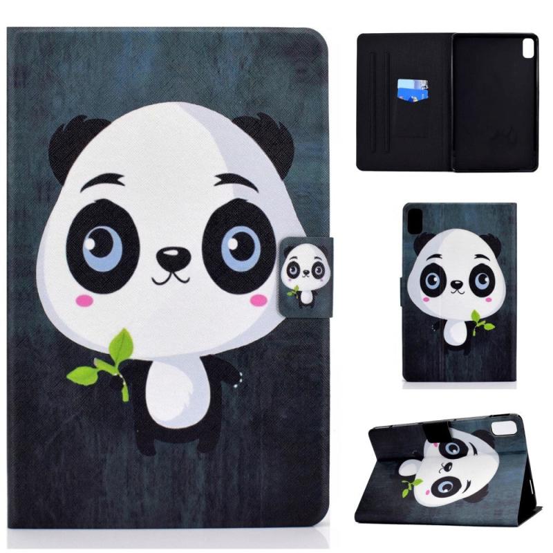 Huawei Matepad 10   Quot  Flip Cover    Ståfunktion   Kortholder Panda    Bambus