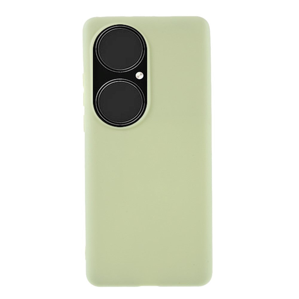 Huawei P50 Pro Fleksibelt Mat Bagside Cover Grøn