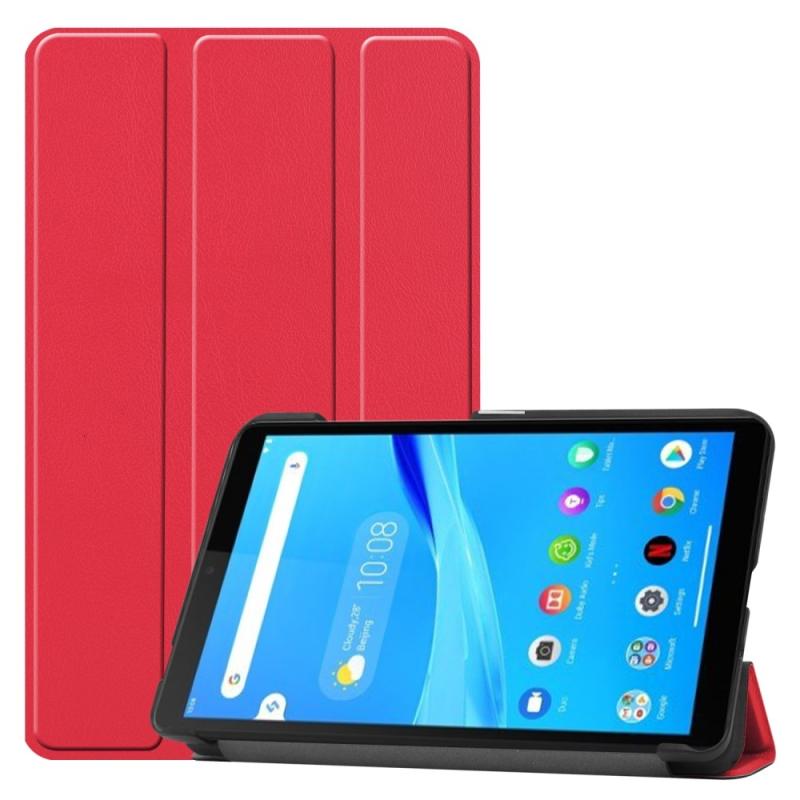 Lenovo Tab M7  -7305 Tri-fold Læder Cover Rød