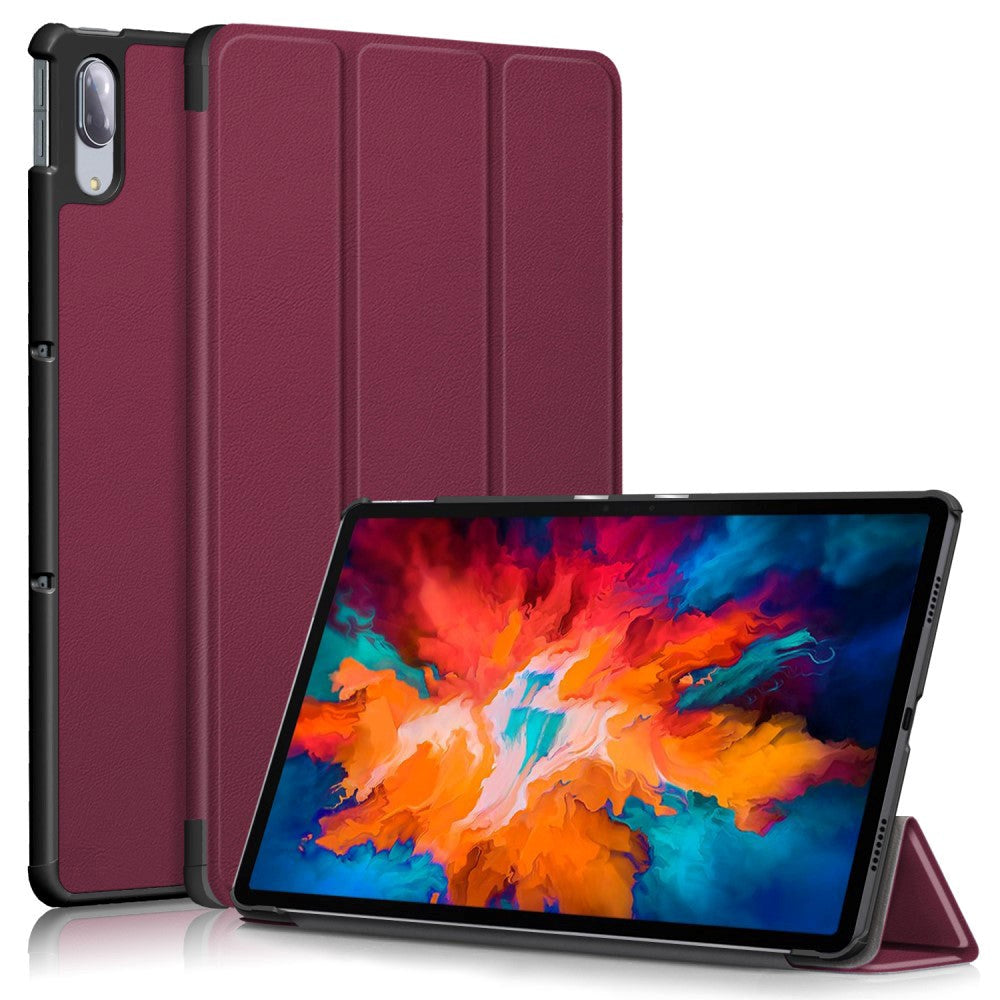 Lenovo Tab P11 Pro Tri-fold Cover Bordeaux