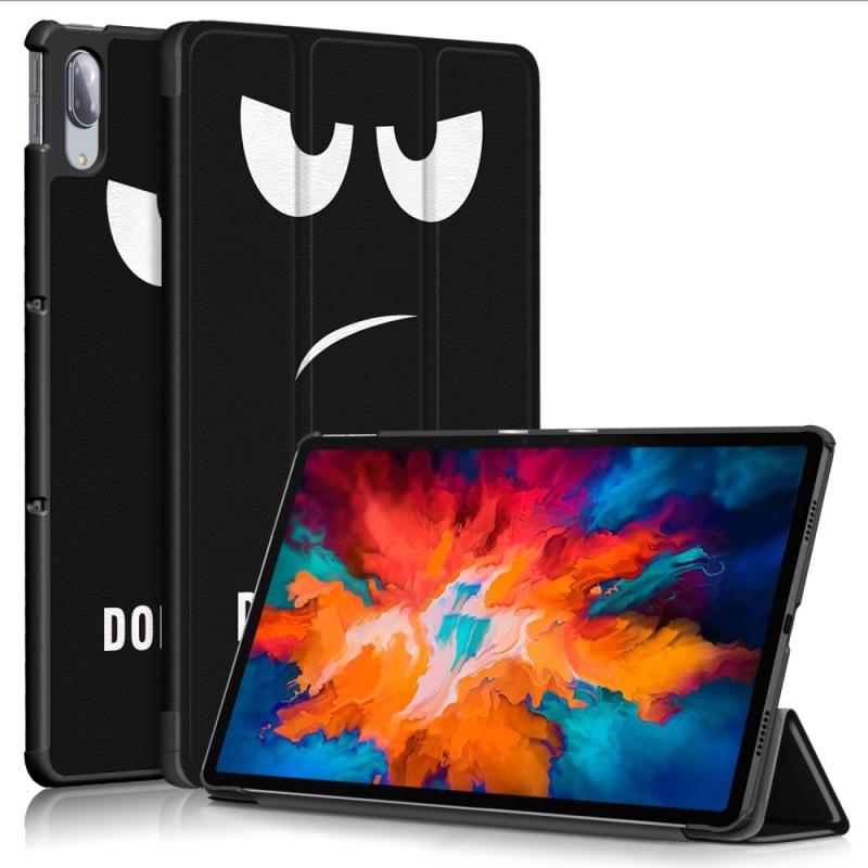 Lenovo Tab P11 Pro  -j706f Tri-fold Læder Cover Printet Design Angry Face