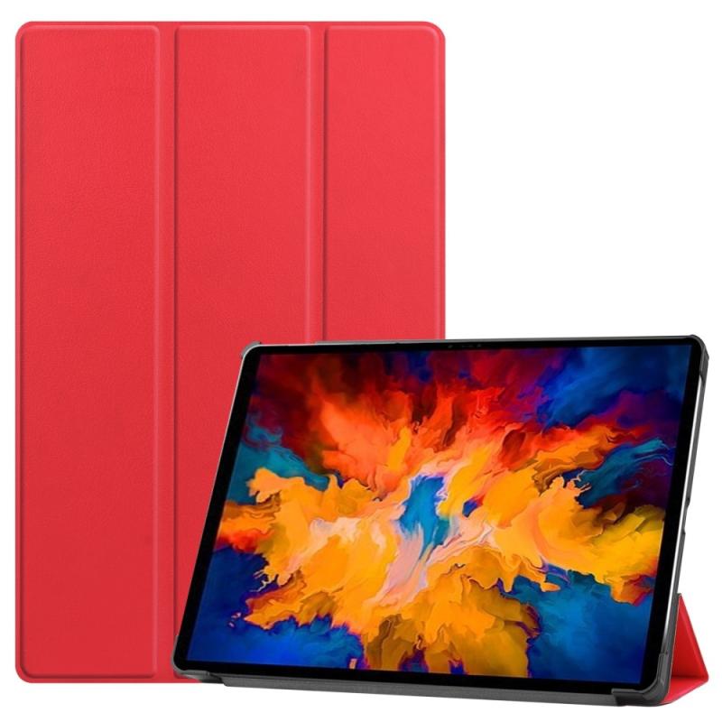 Lenovo Tab P11 Pro  -j706f Tri-fold Læder Cover   Taske Rød