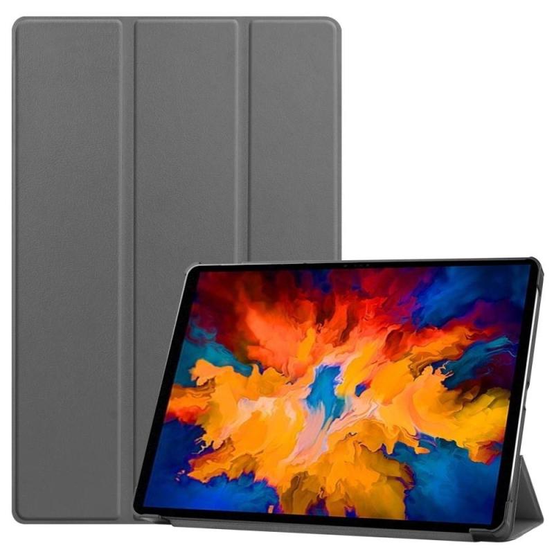 Lenovo Tab P11 Pro  -j706f Tri-fold Læder Cover   Taske Grå
