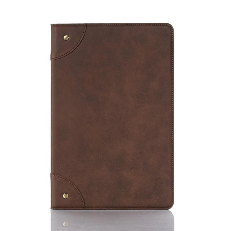 Lenovo Tab P11 Pro  -j706f Læder Cover  Taske   Kortholdere Brun