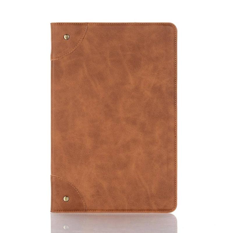 Lenovo Tab P11 Pro  -j706f Læder Cover  Taske   Kortholdere Lysebrun