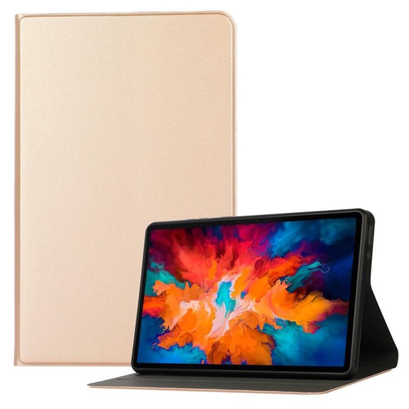 Lenovo Tab M8  2nd Gen    Quot  Blankt Flip Cover    Ståfunktion Guld