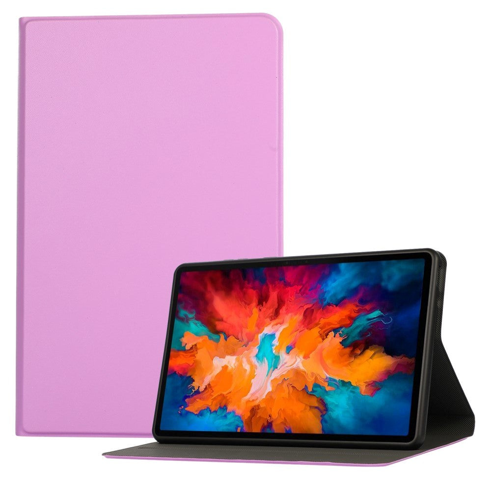 Lenovo Tab M8  2nd Gen    Quot  Blankt Flip Cover    Ståfunktion Lilla