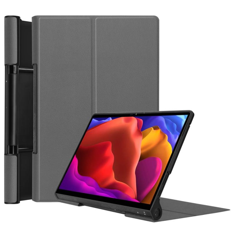 Lenovo Yoga Tab 13 Smart Læder Cover Grå
