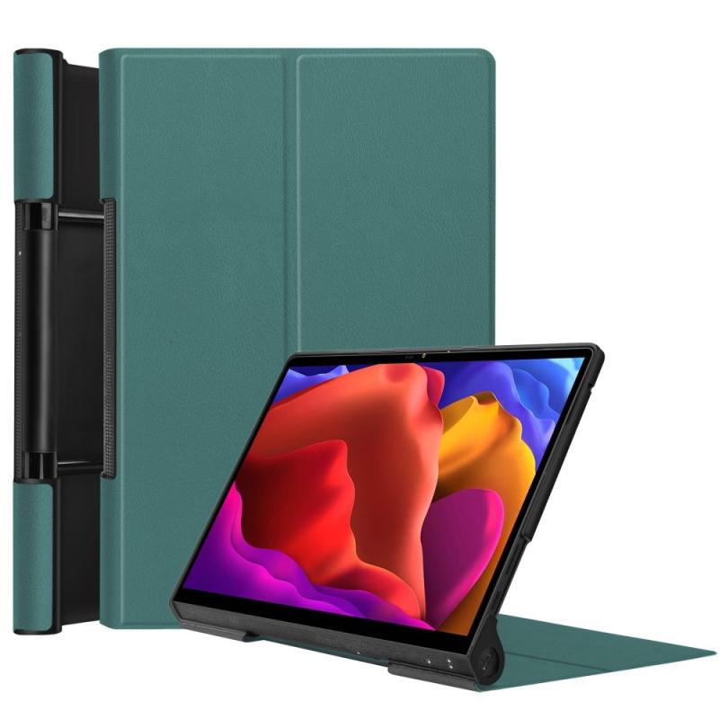 Lenovo Yoga Tab 13 Smart Læder Cover Mørkegrøn