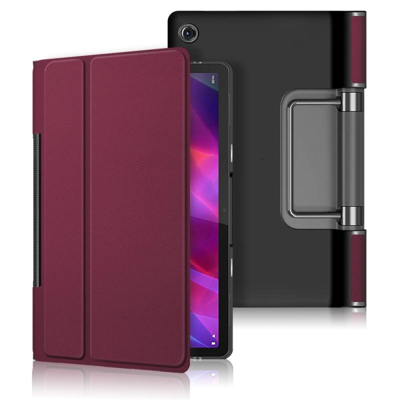 Lenovo Yoga Tab 11 Læder Cover    Kickstand Vinrød