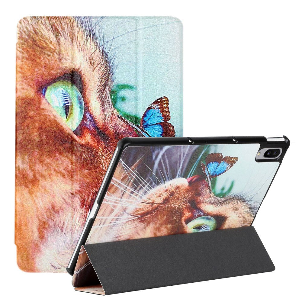 Lenovo Pad Pro   Tab P11 Pro Imiteret Læder Flip Cover Kat