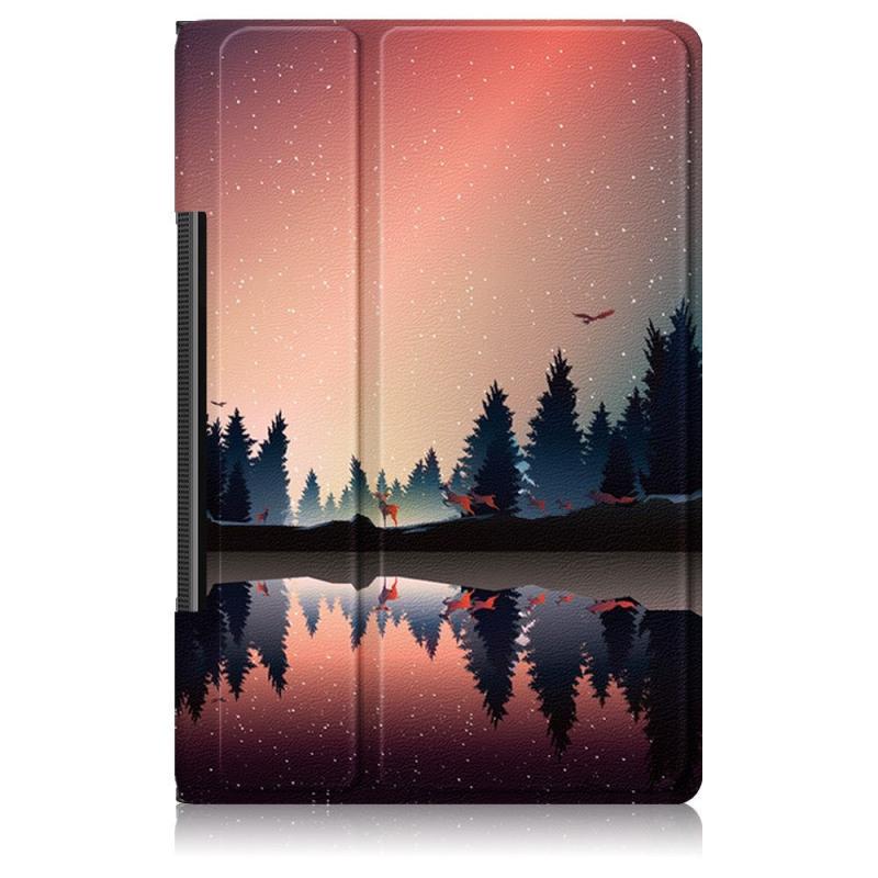 Lenovo Yoga Tab 11 Læder Cover Med Ståfunktion Skov