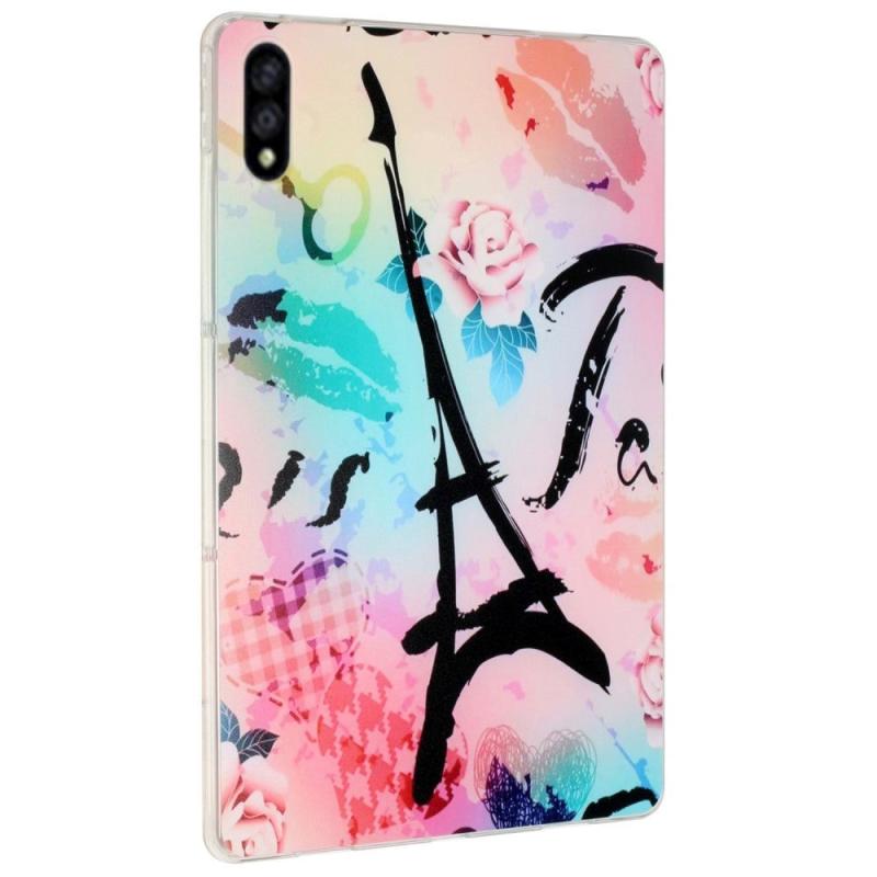 Lenovo Tab P11 Pro Bagside Cover    Motiv Rose Tårn