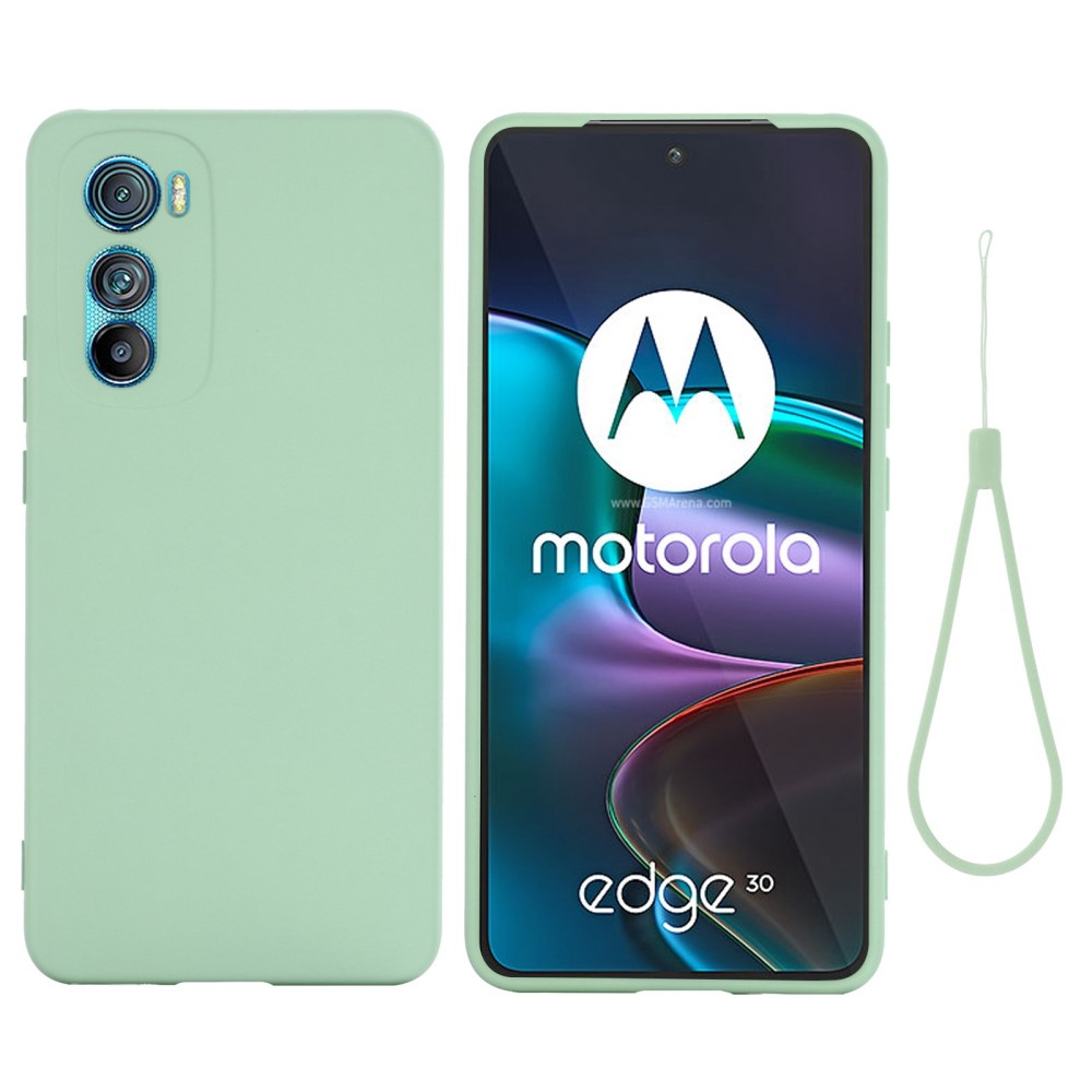 Motorola Edge 30 5g Azmaro Tyndt Silikone Cover Grøn