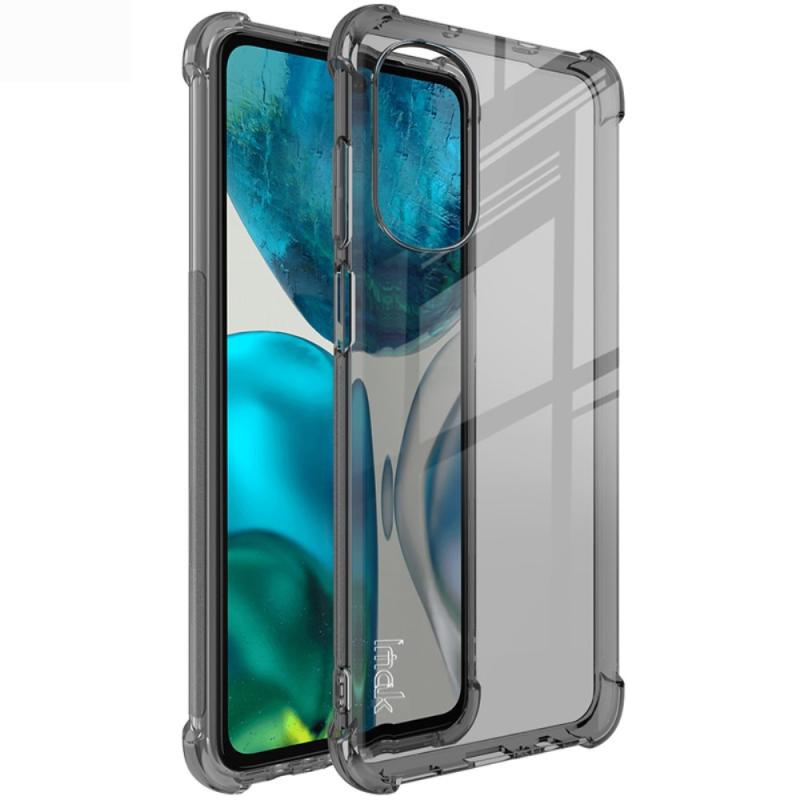 Motorola Moto G52 4g G82 5g Imak Airbag Gummi Cover Transparent Sort