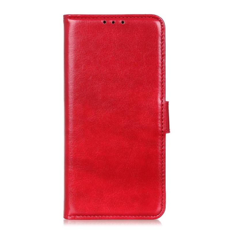 Xiaomi       Neutralt Læder Cover    Kortholder Rød
