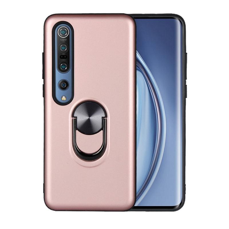 Xiaomi   10 5g     10 Pro 5g Magnetisk Kickstand Cover    Ring  Sort   Rose Gold