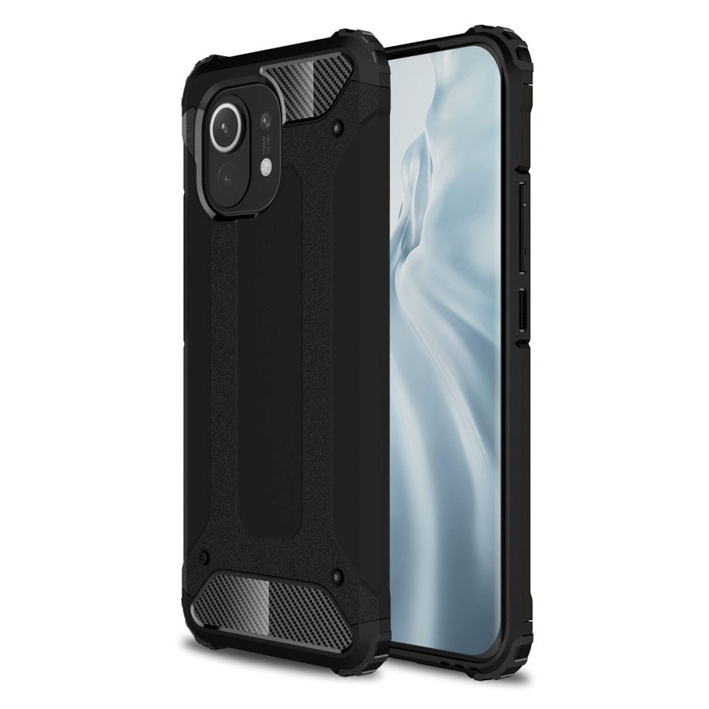 Xiaomi   11 Armor Guard Håndværker Bagside Cover Sort