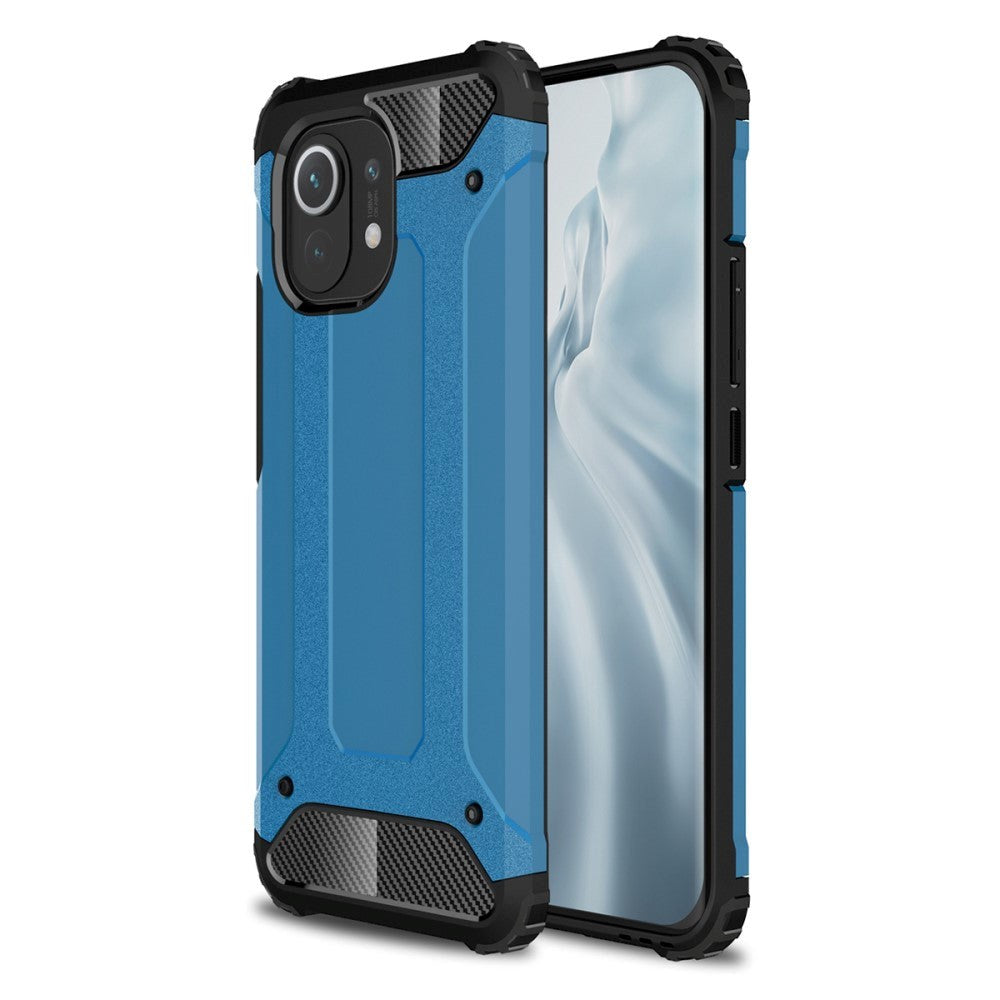 Xiaomi   11 Armor Guard Håndværker Bagside Cover Blå
