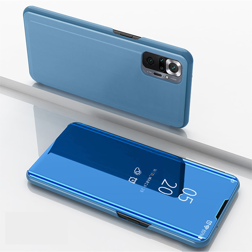 Xiaomi Redmi Note 10 Pro 5g Note 10 Pro Max View Window Mirror Cover Blå