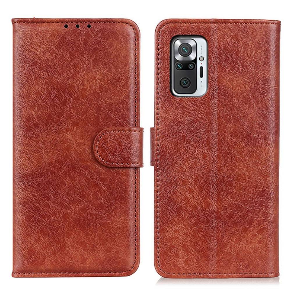 Xiaomi Redmi Note 10 Pro 5g Note 10 Pro Max Classic Læder Cover   Pung Brun