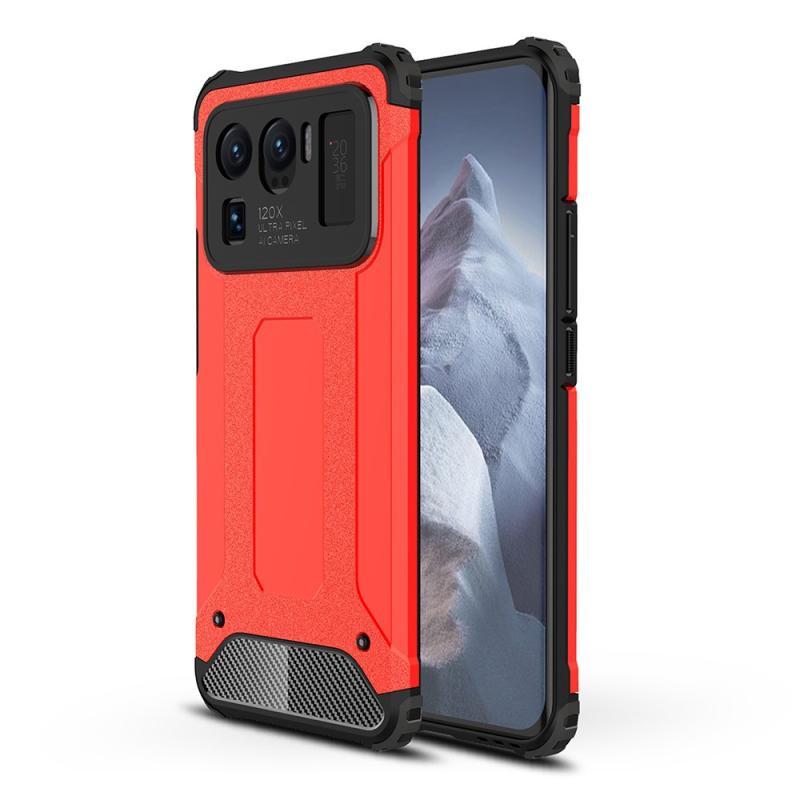Xiaomi   11 Ultra Armor Guard Hybrid Cover Rød