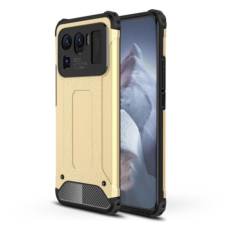 Xiaomi   11 Ultra Armor Guard Hybrid Cover Guld