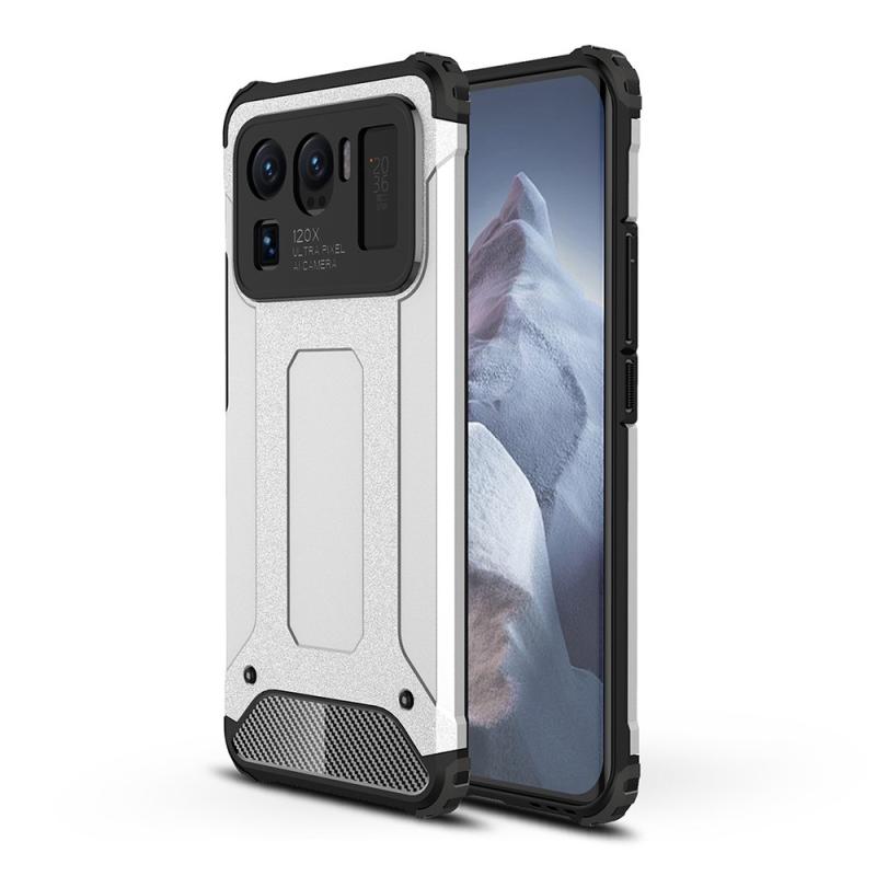 Xiaomi   11 Ultra Armor Guard Hybrid Cover Sølv