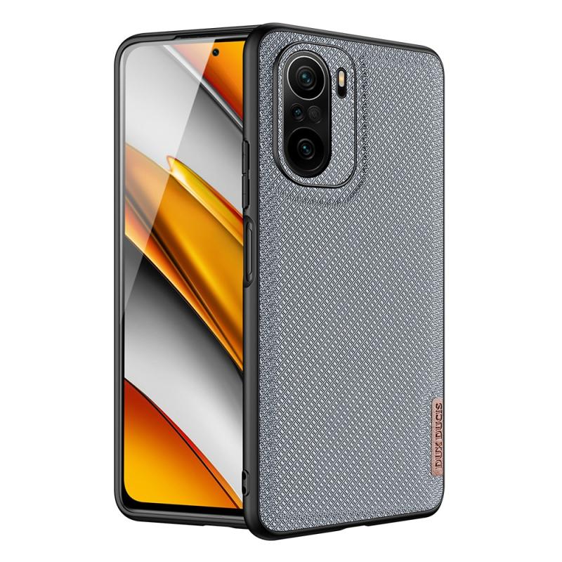 Xiaomi Mi11i   Poco F3 Dux Ducis Fino Hybrid Cover Tekstil Design Krystal Blå