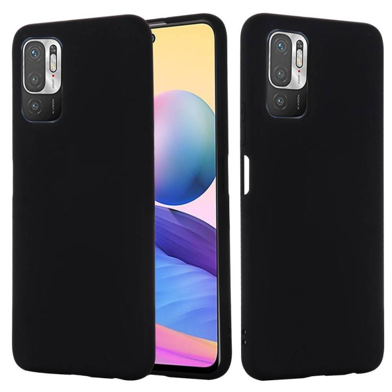 Xiaomi Poco M3 Pro 5g Redmi Note 10 5g 10t 5g Azmaro Tyndt Silikone Cover Sort
